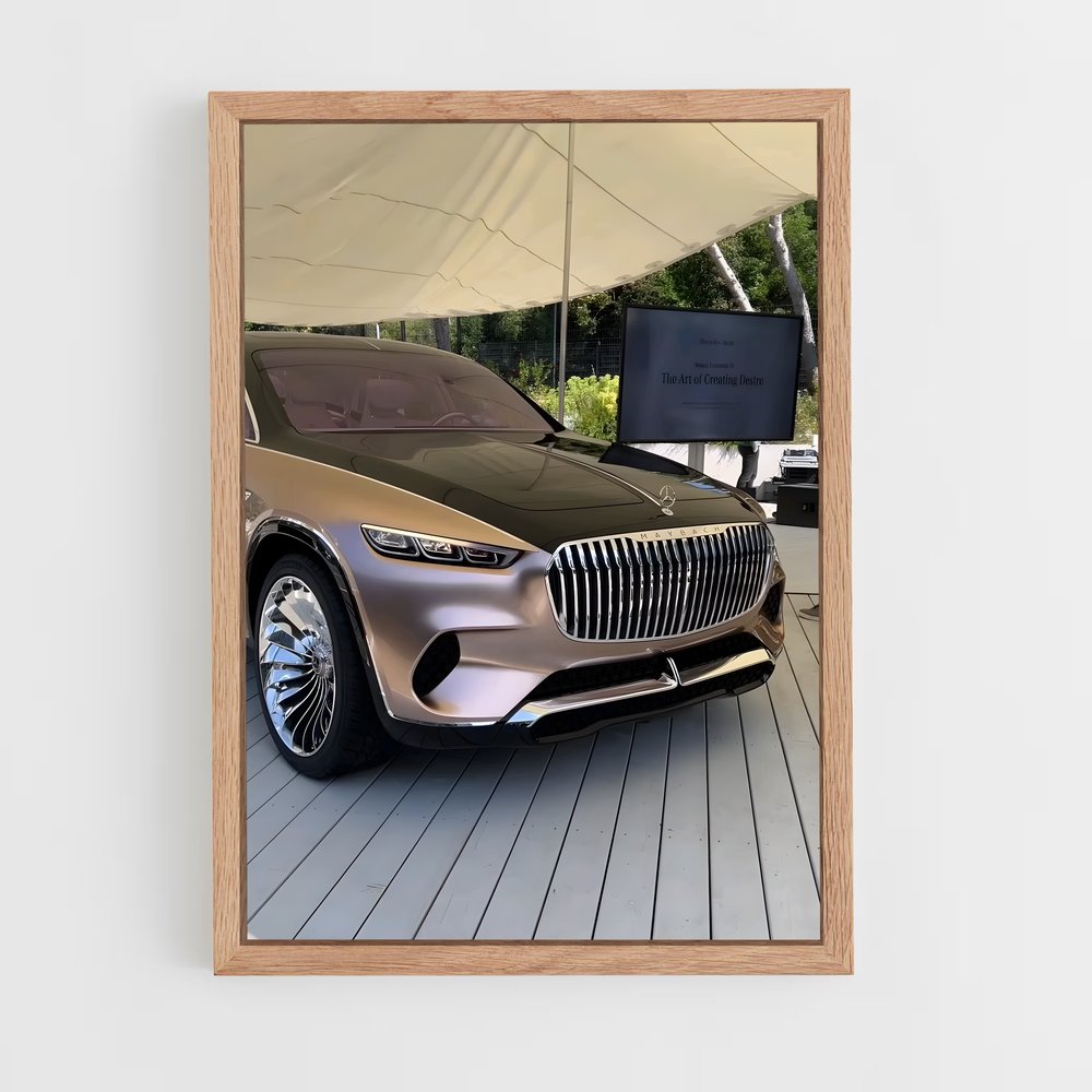 Poster SUV Visionnaire – affiche Mercedes (vue 4)